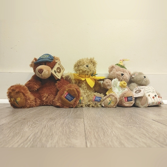 Boyds Bears Plush Stuffed Animal Lot Of 5 Various Years And Sizes Original Tags - Picture 12 of 15